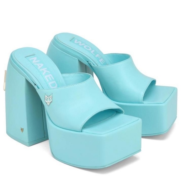 Blue Naked Wolfe (Wolfe’s) Heels Pumps - Picture 1 of 7
